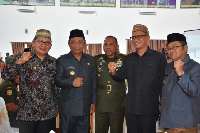 Bupati Indra: Dirgahayu Korem 133/Nani Wartabone, Jaya Terus