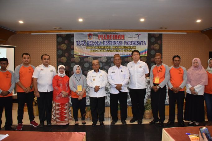 Genjot Pengembangan, Pemda Gorut Gelar Pelatihan Tata Kelola Destinasi Pariwisata