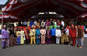 Parade Baju Adat Warnai Peringatan Hari Sumpah Pemuda di Gorut