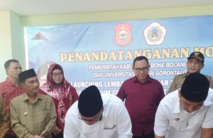 Bupati Nelson Pomalingo Dukung Kampus Baru UNG