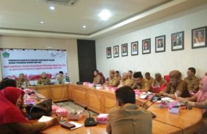 Wabup Boalemo Pimpin Rapat Koordinasi Tahapan Pelaksanaan Pengadaan Barang dan Jasa