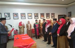 Lantik 10 Pejabat, Ini Harapan Sekda Boalemo