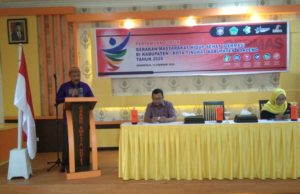 Buka Kegiatan Germas, Sekda Himbau ASN Donorkan Darah Usai Senam