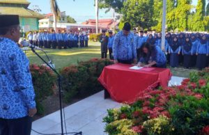 Pimpin Apel Korpri, Ini yang Menjadi Penyampaian Bupati