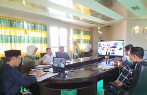 Bupati Nelson Jadikan Auditorium Menara Pakaya Kantornya Kedua