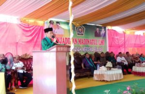 Madrasah Tsanawiyah Negeri 2 Kabupaten Gorontalo Jadi Kebanggaan Bupati Nelson