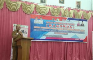 Buka Rakorda KKBPK, ini yang di Sampaikan Wabup Boalemo