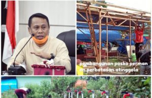 Kenyamanan Tugas Perbatasan, Sekda: Bangunan Posko Permanen dan Penyambungan Pipa Air