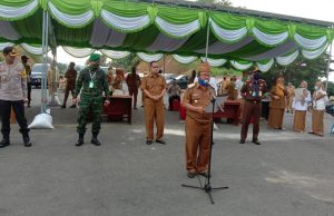 Bupati Gorut Deklarasikan PSBB di Perbatasan Pontolo