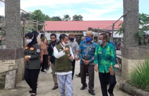 Bupati Nelson Cek Pelaksanaan PSBB di Seluruh Kecamatan Kabgor