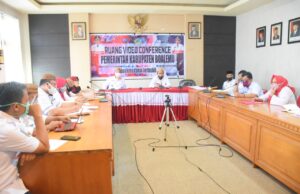 Wabup-Sekda Boalemo Puji Kinerja Tim Gugus Tugas dalam Sosialisasi PSBB