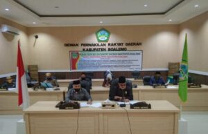Rapat Paripurna, DPRD Apresiasi Kinerja Pemda Boalemo