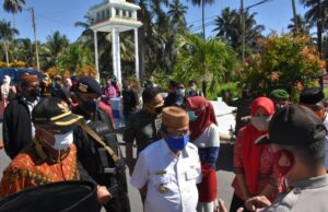 Bupati Gorut Apresiasi Kunjungan Bupati Boalemo di Perbatasan Atinggola