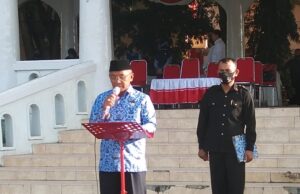 Pemda Boalemo Gelar Apel Korpri, Bupati Darwis Minta Pencairan BLT Dipercepat