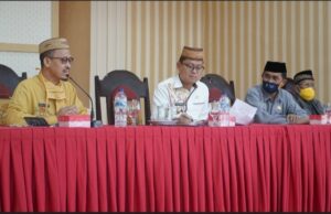 Wabup Thariq Pimpin Rapat Persiapan Idul Adha di Gorut