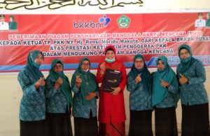 TP-PKK Boalemo Terima Penghargaan Mangala Karya Kencana dari Pemerintah Pusat