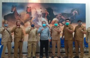 Jajaran APDESI Temui Sekda Gorut, Bahas Sejumlah Program Desa