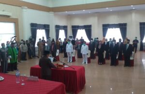 Bupati Gorut Lantik Pejabat JPT Pratama dan Administrator, Ini Daftarnya