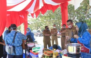 Meriahkan HUT Proklamasi, TP PKK Pohuwato Gelar Lomba Masak