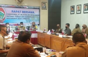 Rapat Forkopimda Boalemo Mediasi Masalah PT WBA dengan Masyarakat Limbatihu