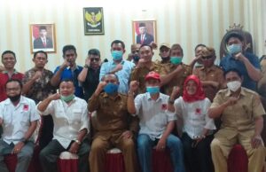 Sekda Ridwan Yasin Kini Jabat Ketua DPC Projo Gorut