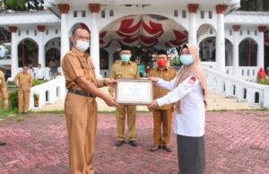 Plt Bupati Anas Pimpin Apel Kerja Awal Tahun 2021