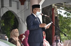 Anas Jusuf Pimpin Upacara Hari Patriotik 23 Januari di Tilamuta