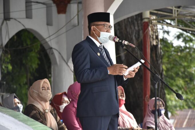 Anas Jusuf Pimpin Upacara Hari Patriotik 23 Januari di Tilamuta