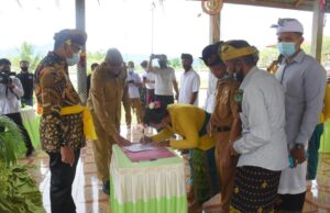 Anas Jusuf Kukuhkan Kelompok Sadar Wisata, Apresiasi Umat Hindu di Wonosari