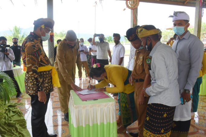 Anas Jusuf Kukuhkan Kelompok Sadar Wisata, Apresiasi Umat Hindu di Wonosari