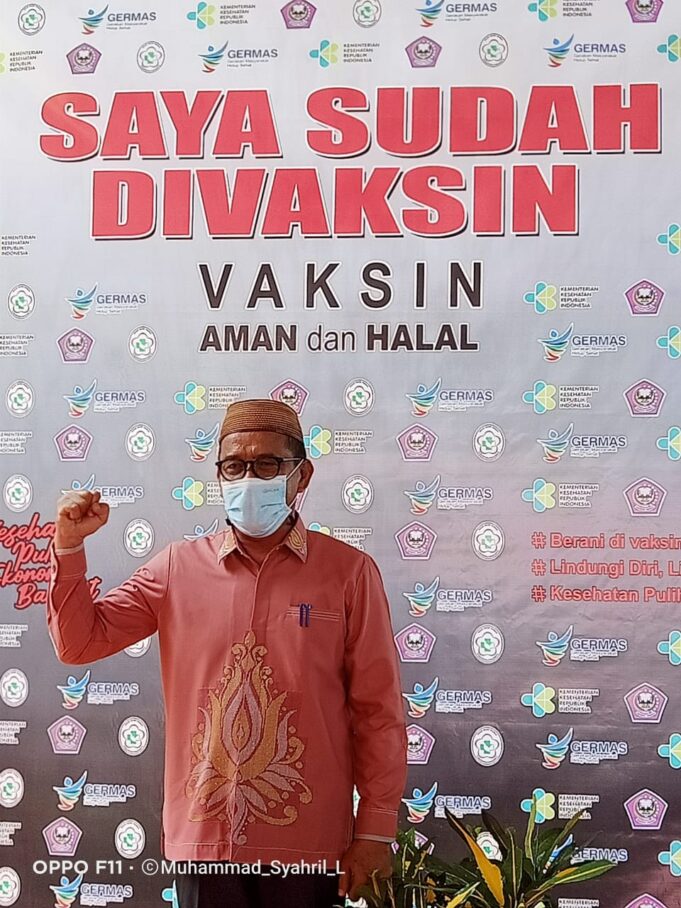 Syarif Mbuinga Canangkan Vaksinasi COVID-19 di RS Bumi Panua