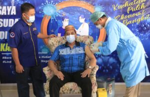 Vaksinasi yang Kedua: Plt Bupati Iswanta Sampaikan ini