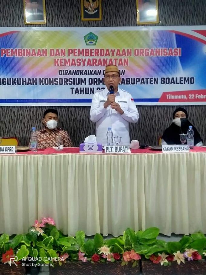 Anas Jusuf Kukuhkan Konsorsium, Bantu Pembangunan di Boalemo