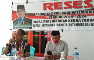 Waka DPRD Boalemo Muslimin Hanura Reses di Desa Botumoito, Serap Aspirasi Warga