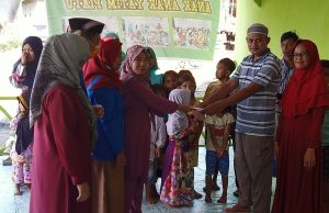 PMII Pohuwato Beri Bantuan untuk Rumah Singgah Anak Yatim Ar-Ridha