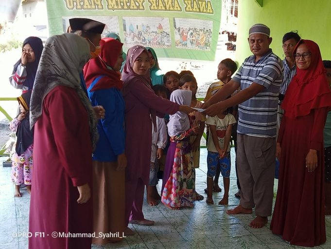 PMII Pohuwato Beri Bantuan untuk Rumah Singgah Anak Yatim Ar-Ridha