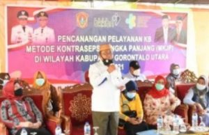 Bupati Indra Buka Pencanangan Pelayanan KB dengan Metode Kontrasepsi Jangka Panjang
