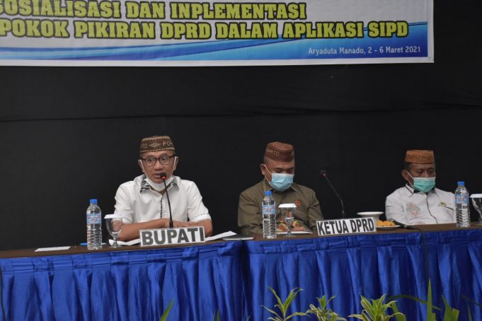 Bupati Pohuwato Buka Sosialisasi Pokok Pikiran dalam SIPD di Manado