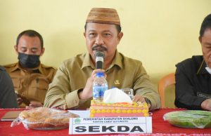 Sekda Sherma Moridu Buka Musrenbang RKPD Tingkat Kecamatan Botumoito