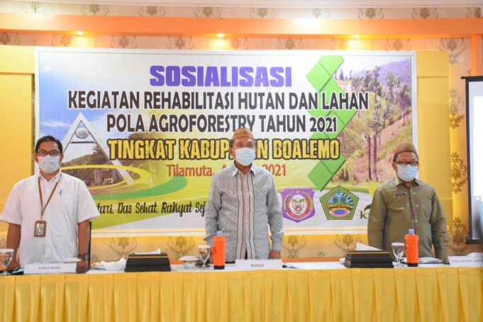 Anas Jusuf Buka Sosialisasi Rehabilitasi Hutan dan Lahan