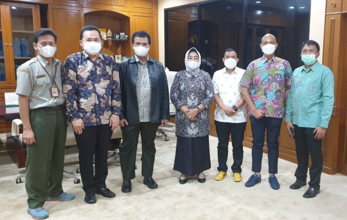 Suharsi Kunjungi Kementerian Pertanian RI Demi Petani Pohuwato