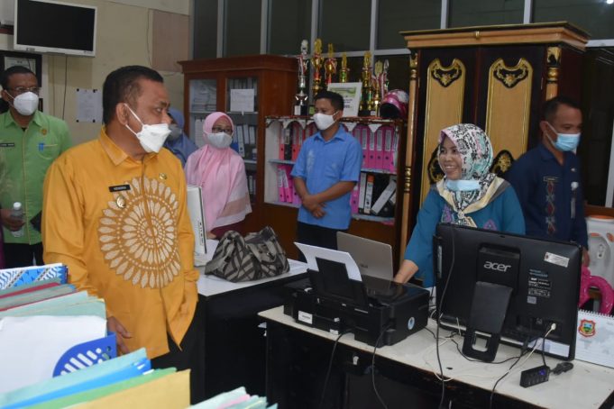 Kunjungi OPD, Hendra Hemeto Minta Program Kesejahteraan jadi Prioritas