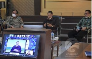 Ini Penjelasan Bupati Nelson Saat jadi Panelis Secara Virtual Pada NDC