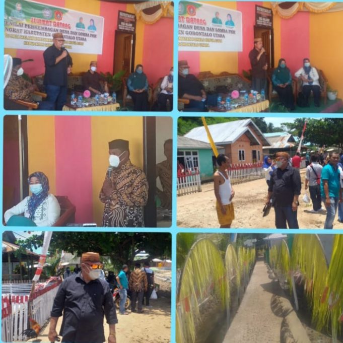 Penilaian Lomba Desa Tingkat kabupaten , Kadis PMD Puji Malambe