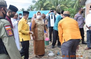 Peletakan Batu Pertama, Wabup Suharsi: Dimulainya Pembangunan Masjid dan Pondok Tahfidz Yayasan Haamilul Qur’an