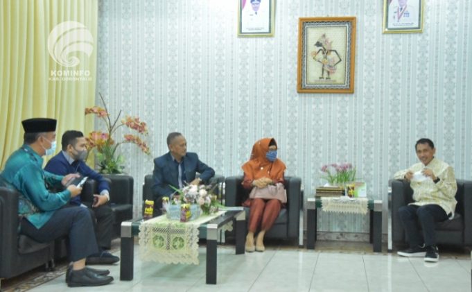 Bupati Nelson Terima Kunjungan UBM