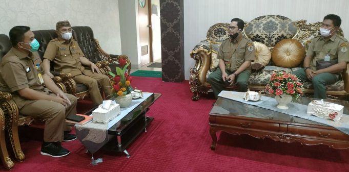 Bupati Saipul Bersama BPDAS Gorontalo Bahas Penanaman Pohon Dikawasan Tangkapan Air