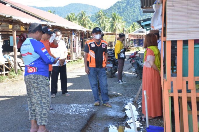 Bupati Saipul Tinjau Lokasi Banjir Bandang