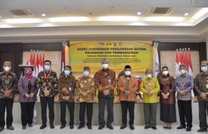 Bupati Saipul Ikuti Rakor Pengawasan Keuangan Intern se Provinsi Gorontalo