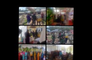 Perdana Kunjungi Ponkep, Dandim Gorut Disambut Adat Mopotilolo